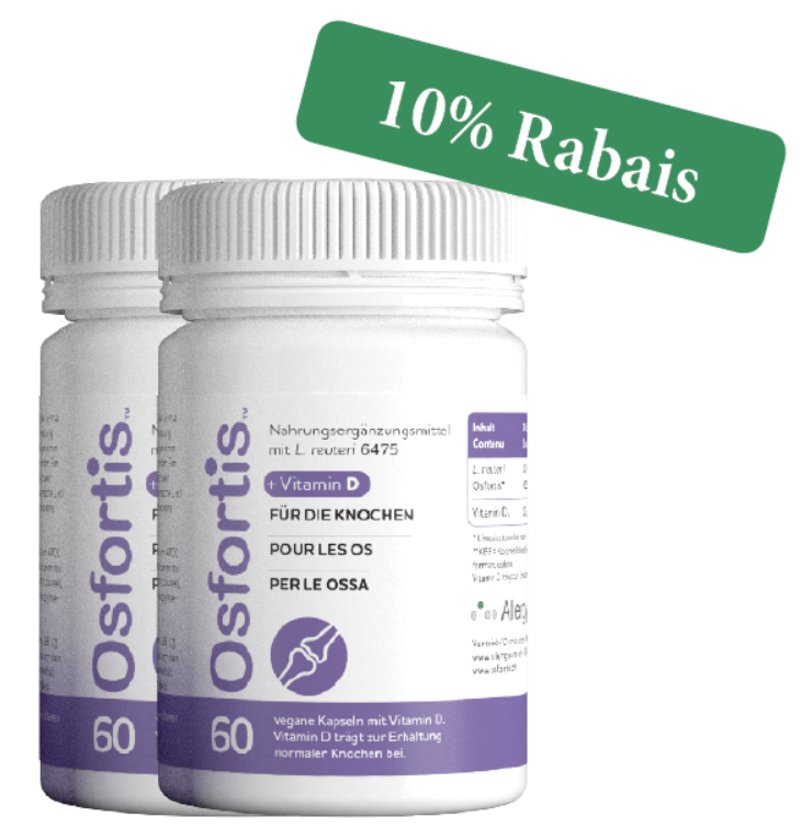 Osfortis mit Vitamin D | Eine natürliche Art zur Erhaltung normaler Knochen